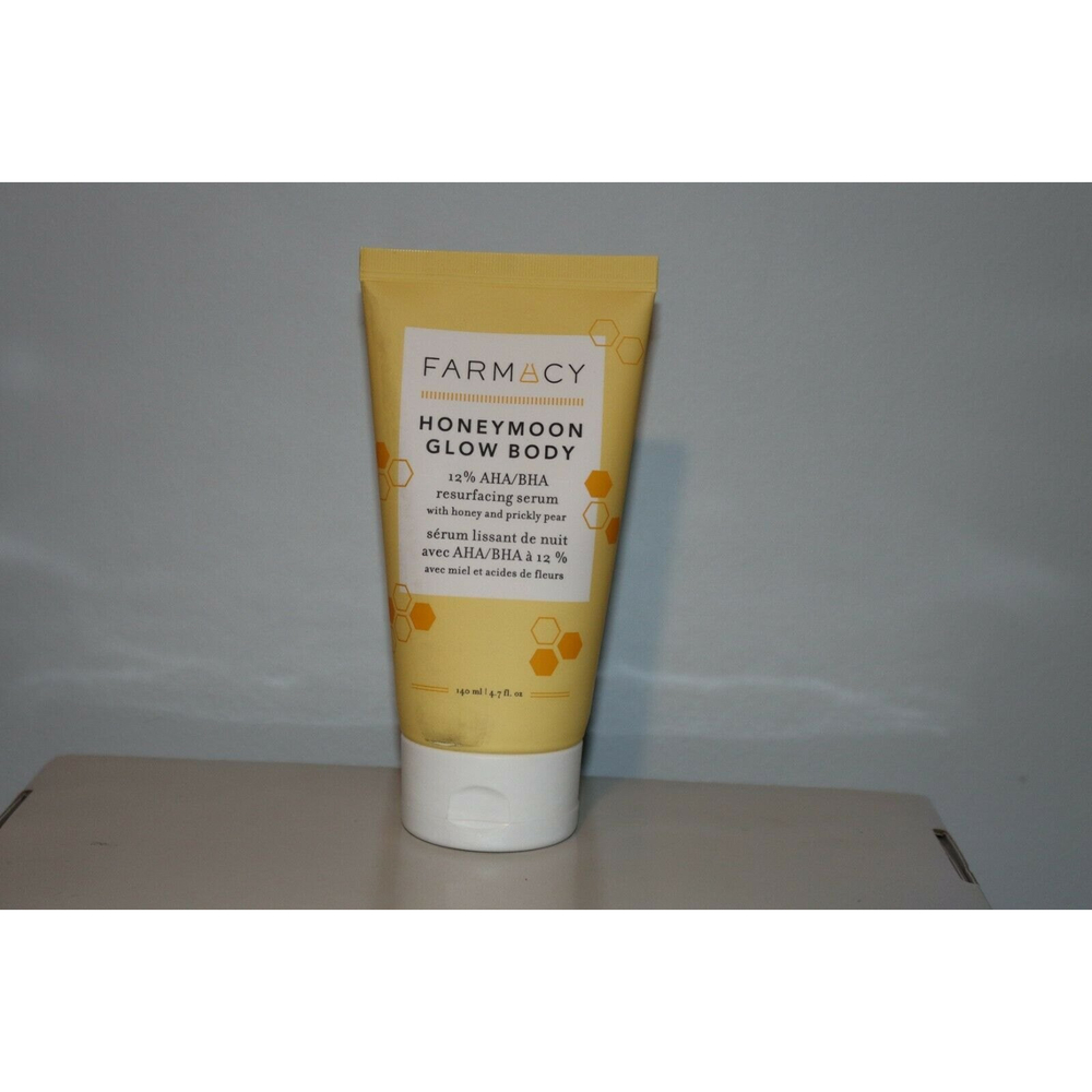 Farmacy Honeymoon Glow Body Resurfacing Serum 4.7 Oz 140 mL AHA BHA SEALED